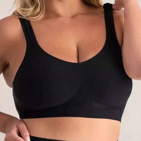 truekind Daily Comfort Wireless Shaper Bra Size Large Support Wire Free Stretch - Picture 5 of 7